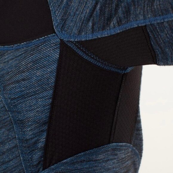 Lululemon Forme Jacket Slub Denim Limitless Blue 8 - Picture 13 of 13